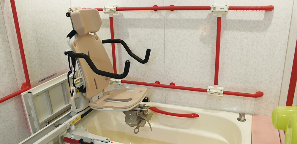 写真：介護事業所の浴室