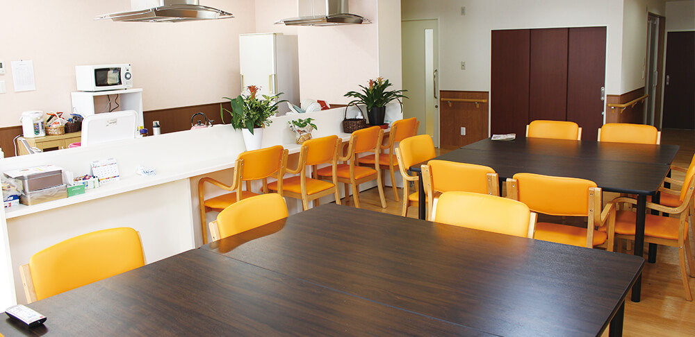 写真：介護事業所の食堂